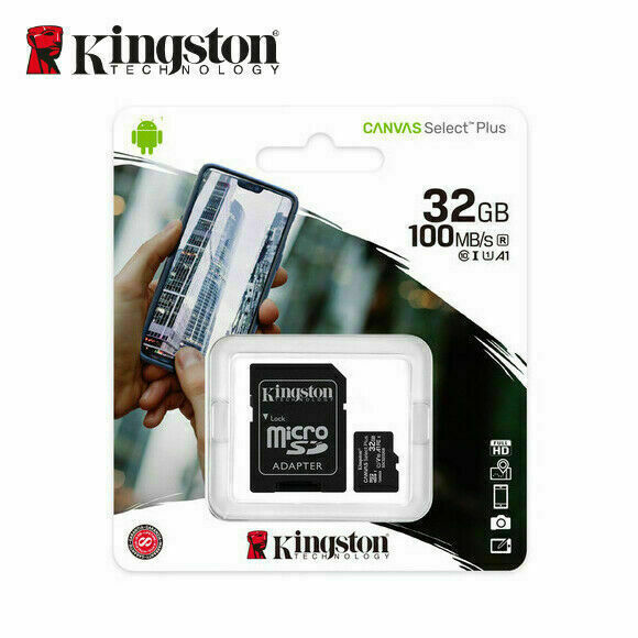 Kingston 32GB Micro SD Class 10 100MB/S