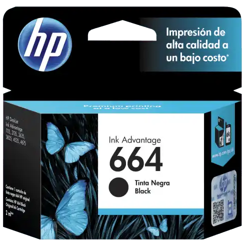 HP 664 Black Ink Cartridge