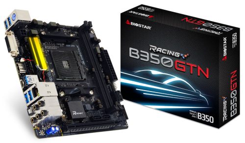 BIOSTAR B350GTN AM4 MOTHERBOARD