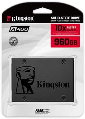 Kingston 960GB A400 SATA3 2.5" Internal SSD SA400S37/960G