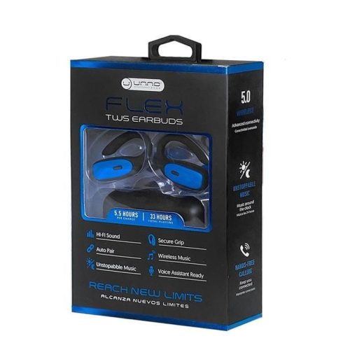 FLEX TWS WIRELESS EARBUDS.